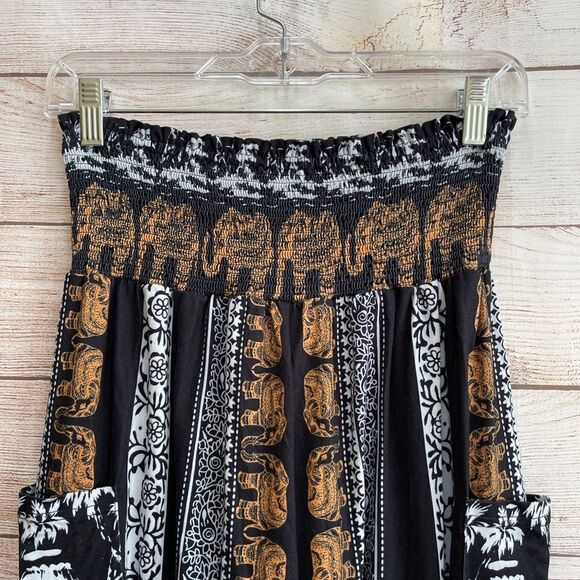QIANXIZHAN ASIAN PRINT JOGGERS - Picture 4 of 5